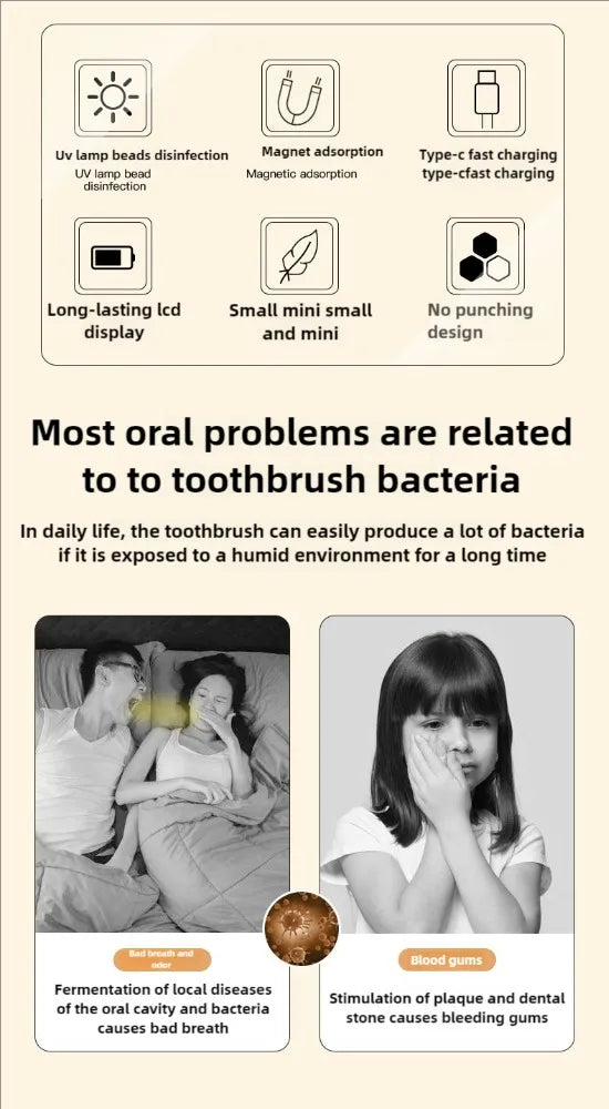 TEUVY Toothbrush Sterilization Box